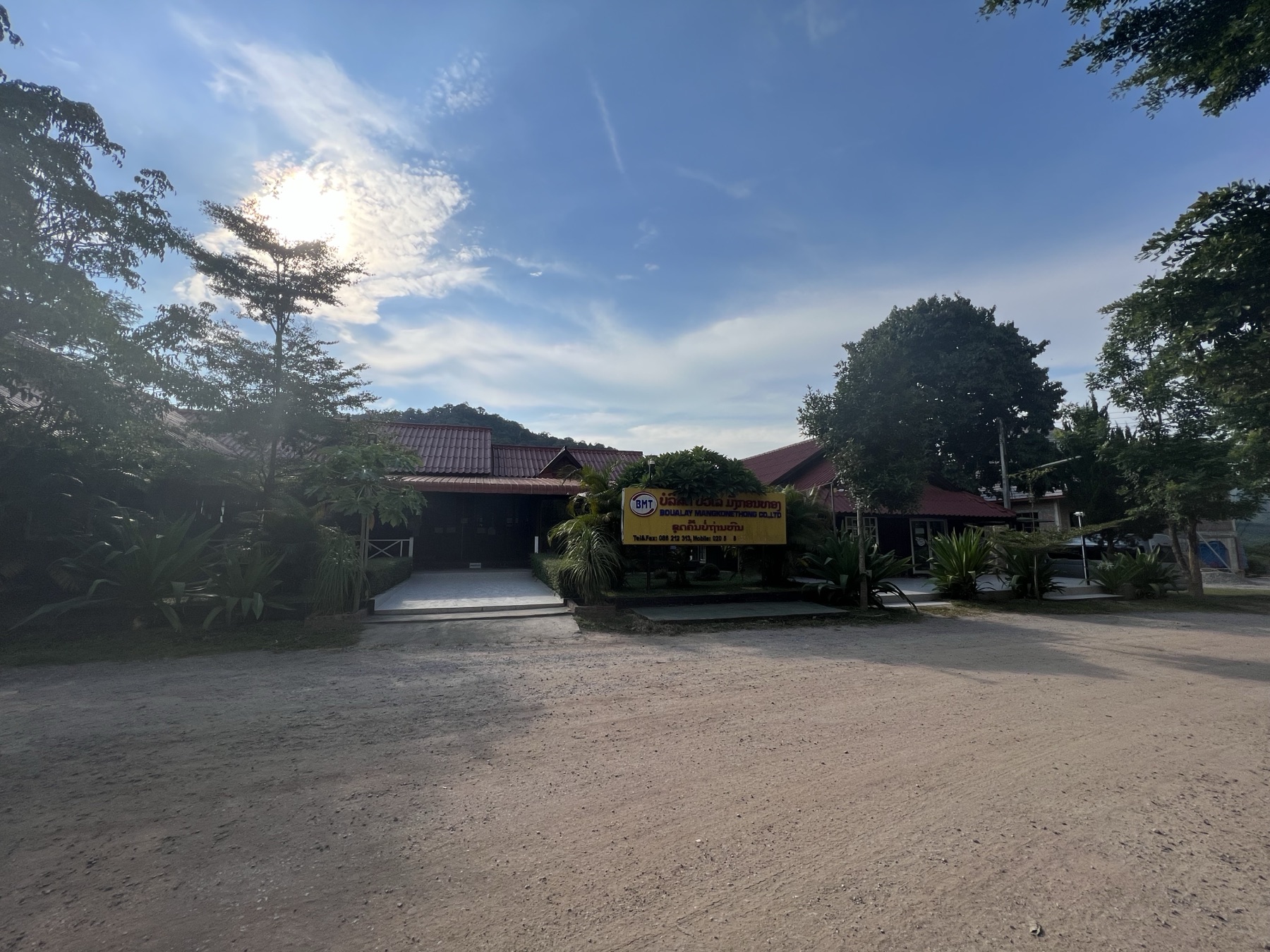 BMT site office, Luang Nam Tha